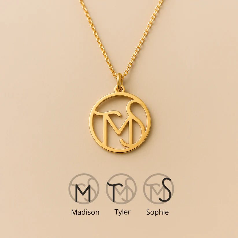 Family Logo | Custom Monogram Necklace