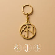 Family Logo | Custom Monogram Keychain