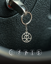 For Him & Her | Custom Monogram Keychain