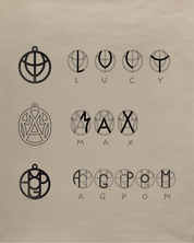 Pet Monogram Necklace