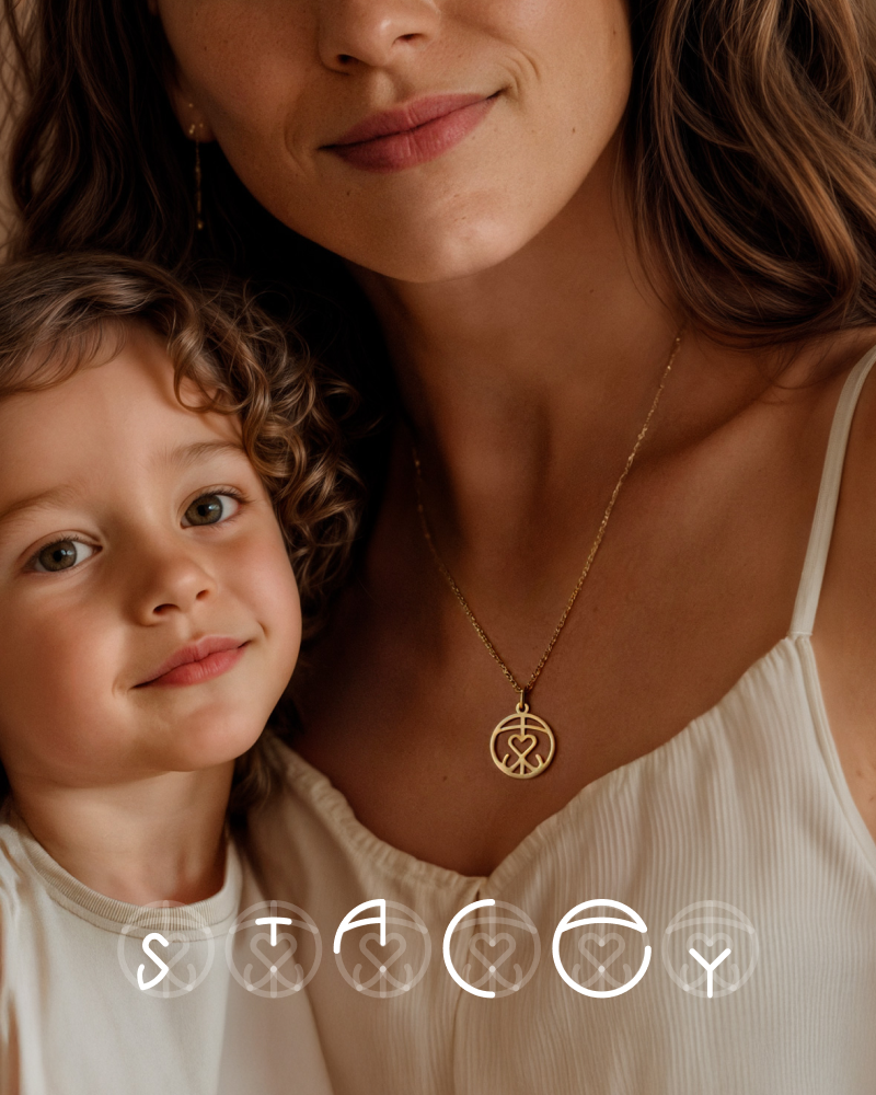 For Mom | Custom Monogram Necklace