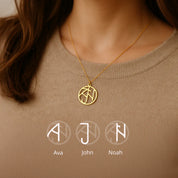 Family Logo | Custom Monogram Necklace