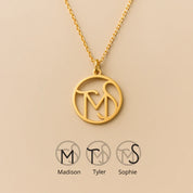 Family Logo | Custom Monogram Necklace