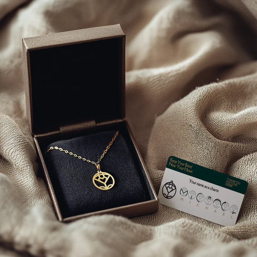 Family Logo | Custom Monogram Necklace